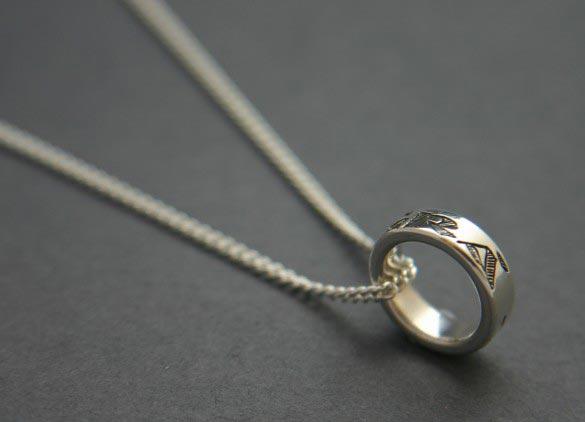 Grá Ogham Necklace Silver - Image 3