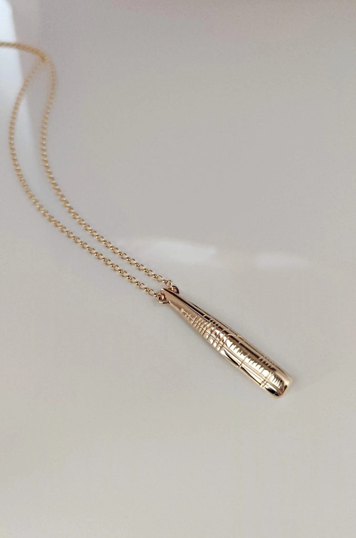 Ogham Family Pendant Gold - Image 2