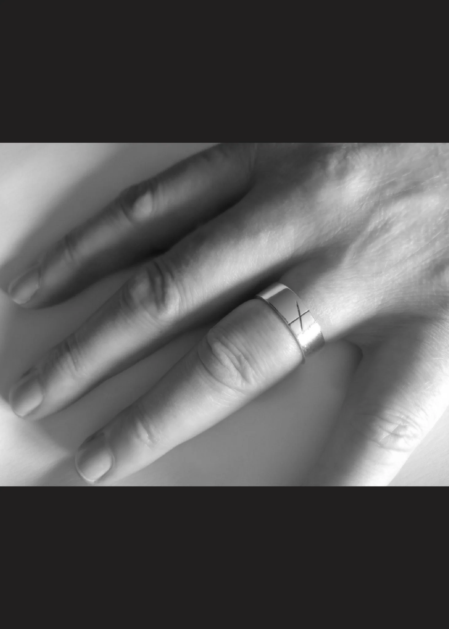 Men's Silver Ogham Ring - Image 3