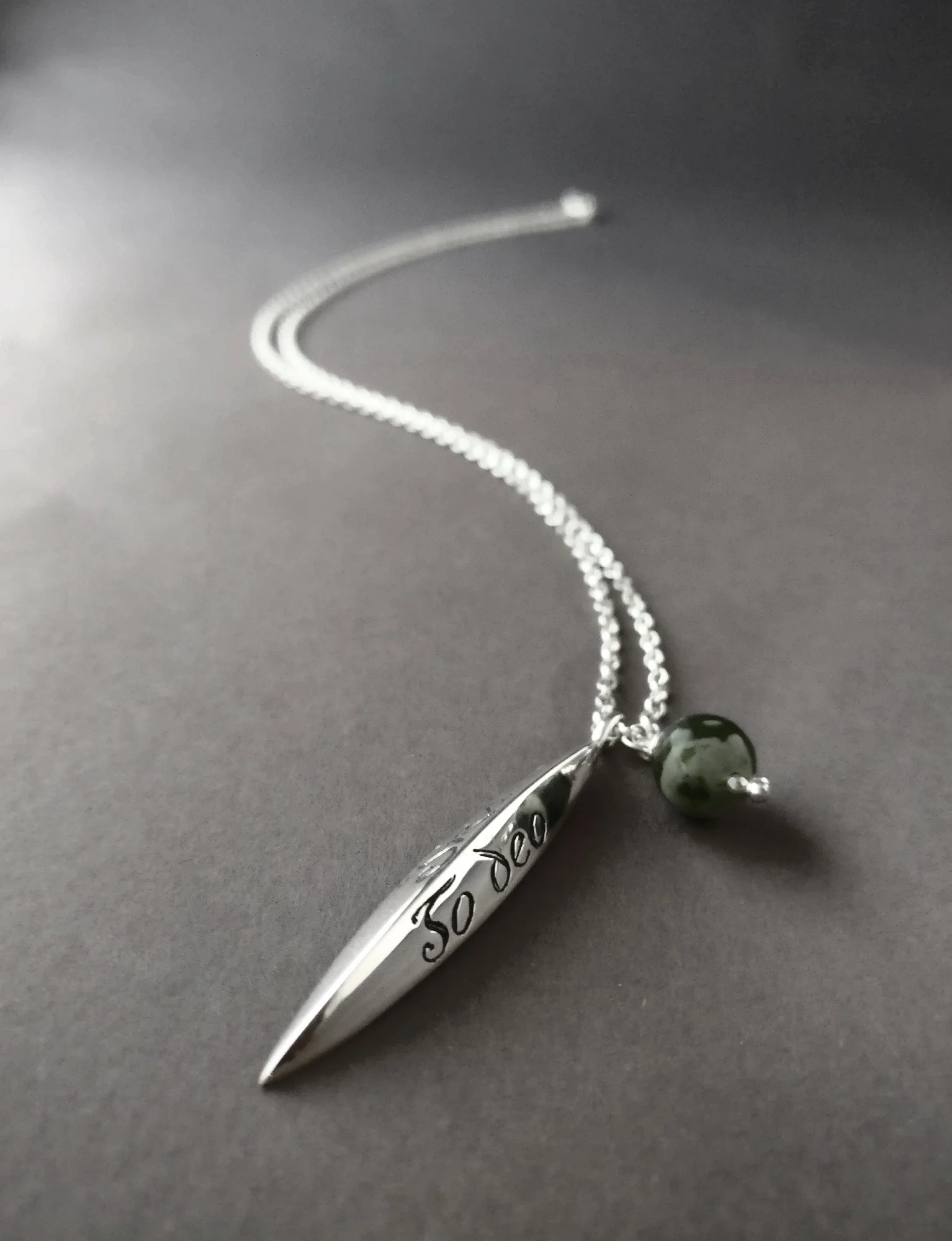 Script Grá go Deo Love Forever Pendant - Image 3