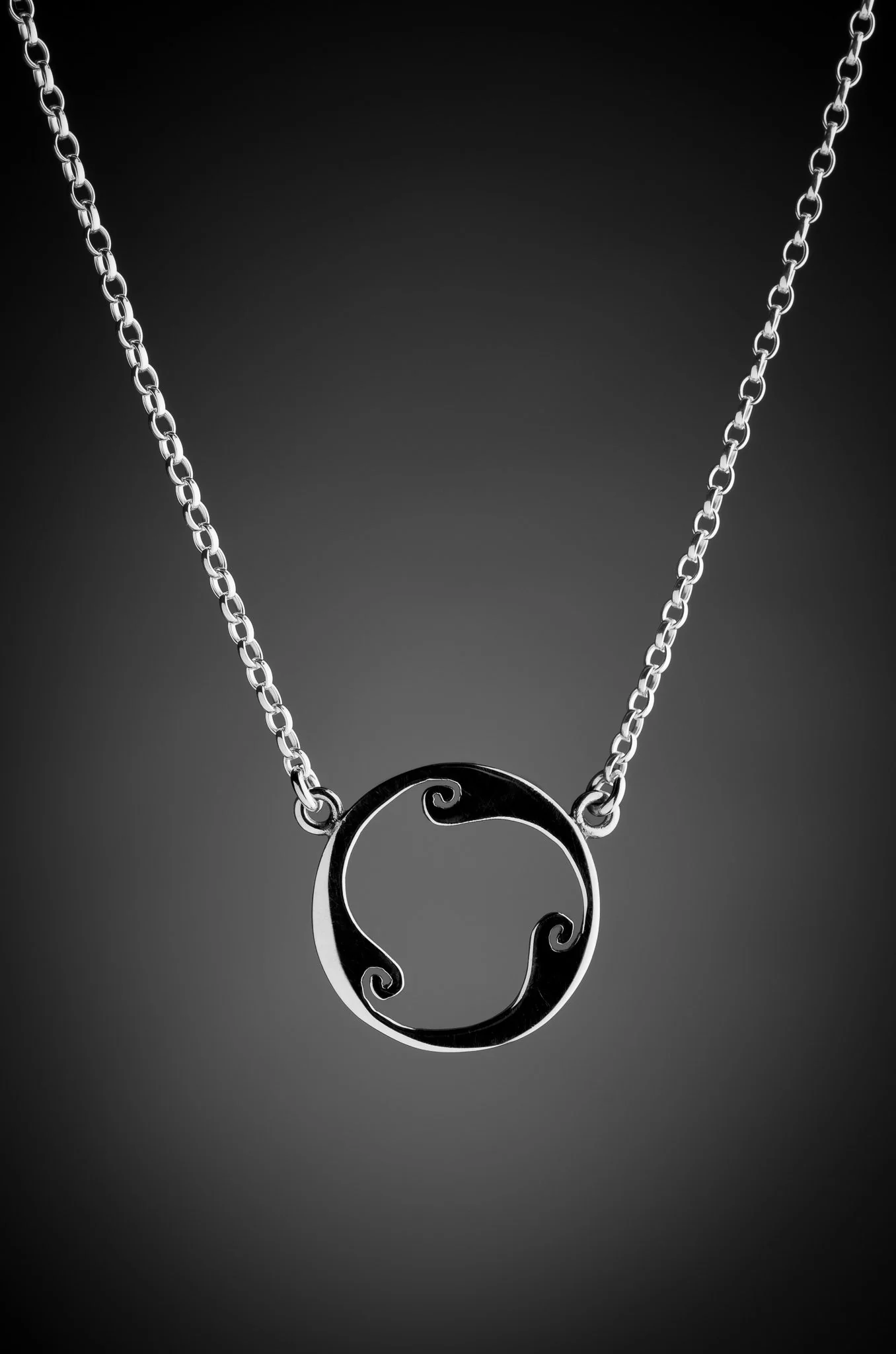 Silver Triskele Pendant