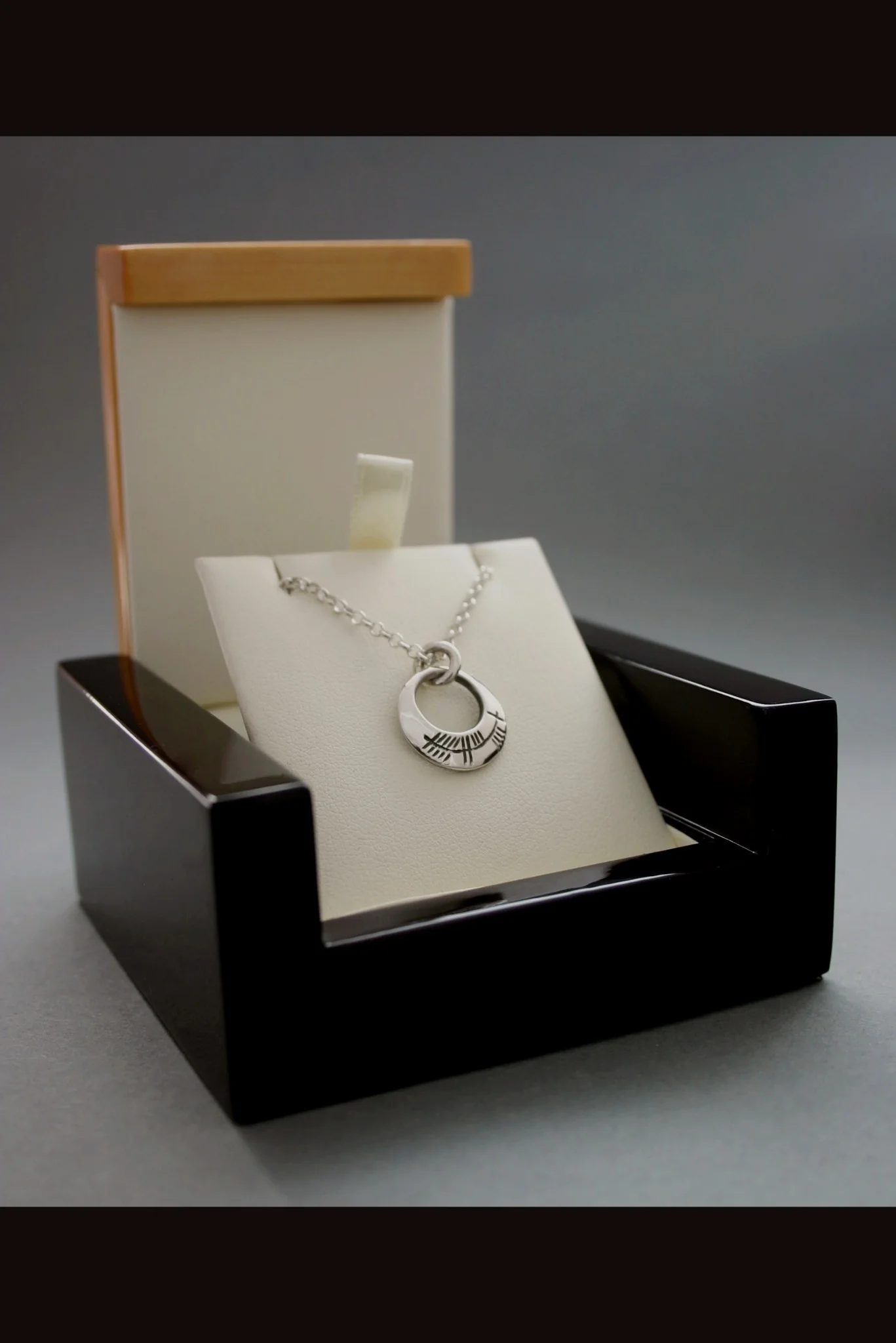 Silver Ogham A Stor Pendant - Image 3