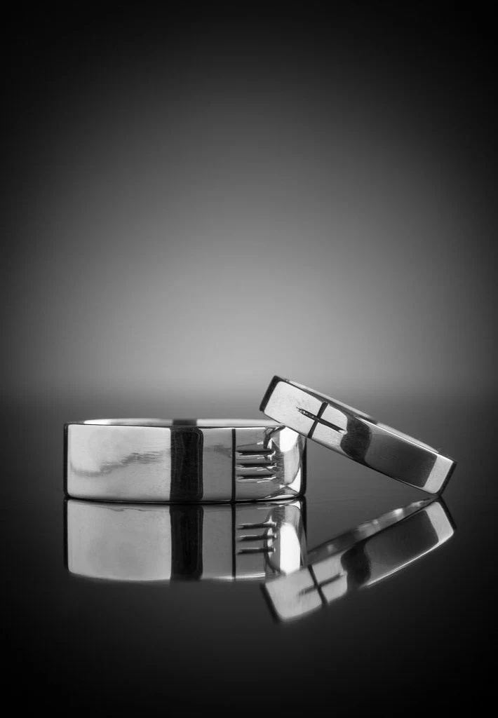 Silver Ogham Ring Ladies - Image 5