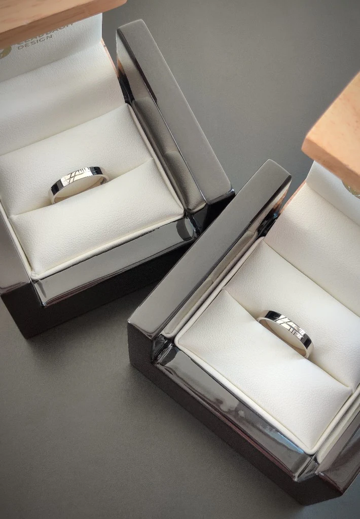 Silver Ogham Ring Ladies - Image 6