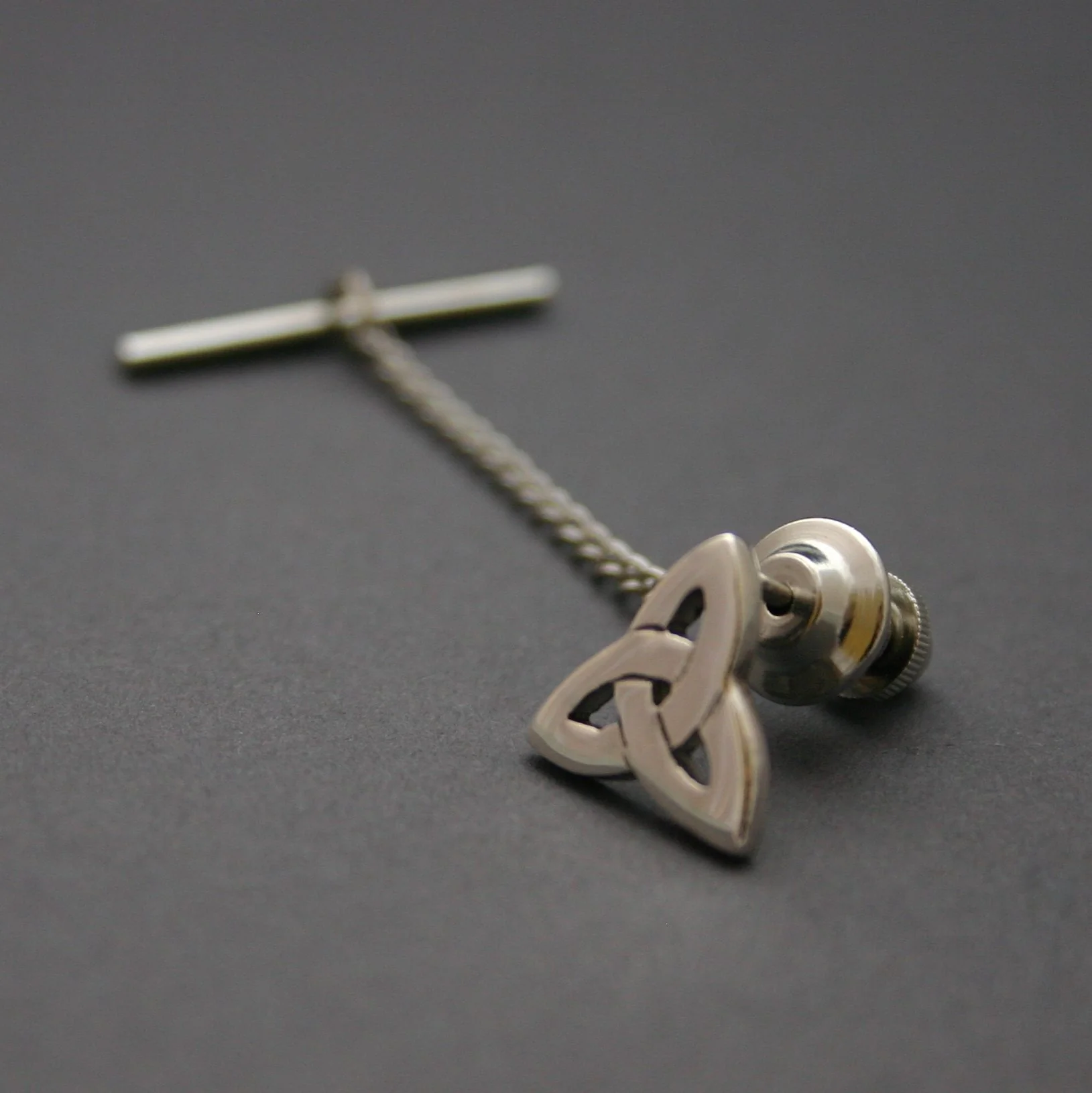 Trinity Knot Tie Pin - Image 3